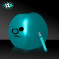 12" Inflatable Beach Ball w/ Aqua Light Stick